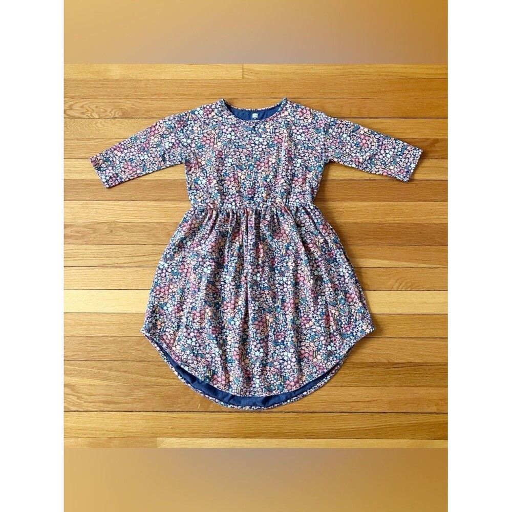 Tea Collection Colorful Floral Cotton Spring Summer Dress 10
